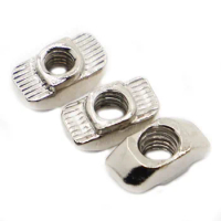 M3 M4 M5 M6 M8 T-nut Hammer Head T Nut Nickel Plated Connector For 20/30/40/45 Series Aluminium Profile Accessories
