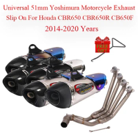 Yoshimura Motorcycle Exhaust Muffler Slip On For Honda CBR650 CBR650R CB650F 650 2014 - 2020 Years Full Systems Escape DB Kille