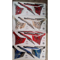 LC135 NEW V2 V3 V4 V5 Body Cover Stripe Sticker ( 9 ) White / Gold / Red / Black
