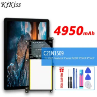 KiKiss Battery C21N1509 4950mAh For ASUS Notebook X Series X556UF X556UR X556UV FL5900U A556U Replacement Bateria
