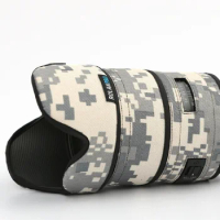 For SIGMA 35mm F/1.4 DG ART Camouflage Rain Cover Lens Sleeve Guns Case Photography Accessories Clothing Lens Cover