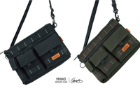 Matchwood X Culture 聯名三口袋機能小包 軍黑款 街頭硬派軍事工裝穿搭風格-2色