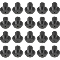 16PCS Gas Range Burner Grate Foot Compatible Burner Foot Rubber Feet For Gas Stove Replacement Accessories Parts