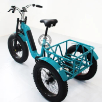 24 Inch Adult Tricycles For Sale China Fat Tire Trike Cheap Cargo Trike Adult Elderly Shopping Scooter