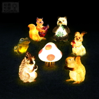 戶外卡通燈動物燈園林亮化燈草坪燈飾燈具發光蘑菇燈創意燈景觀燈