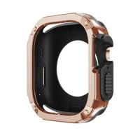 Rubber Case For Apple Watch Ultra 2/Ultra Case 49mm 45mm Protective Bumper Cover 41mm 45mm For iWatch Series 9 8 7 6 5 44mm 40mm