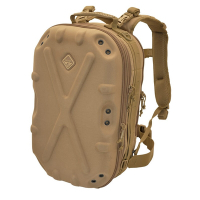 HAZARD 4 Pillbox Hardshell Backpack 硬殼雙肩後背槍包-狼棕色 (公司貨) BKP-PBX-CYT
