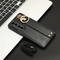 For Honor 90 Pro 5G Wristband Ring Case TPU Back Cover Dust Box Suitable for Honor 90 Pro Honor 90 5G