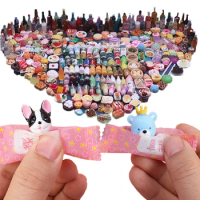 10Pcs Mini Simulation Animal Blind Box Toys for Kids Fake Candy Food Guess Blind Bag Party Favor Kids Funny Surprise Gifts