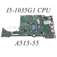 NBHSK11002 NB.HSK11.002 DAZAUIMB8C0 For ACER Aspire 5 A515-55 A515-57 Laptop Motherboard I5-1035G1 CPU DDR4