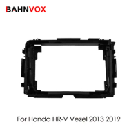 9" Car Radio Frame ABS Plastic Panel For Honda Hr-V Hrv Xrv Vezel 2013 2019 Android GPS Multimedia Video Player Navigation Plate
