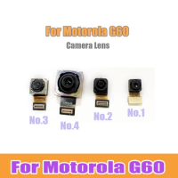 100% Ori Front Facing Rear Main Camera For Motorola MOTO G60 Front Back Big Camera Module Part For Moto G60 Replacement Parts