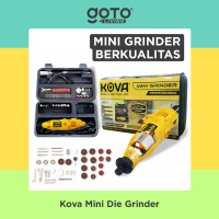 Goto Living Kova X-40 Yellow Mini Die Grinder Set 40 Pcs Gerinda Bor Turner Listrik Elektrik