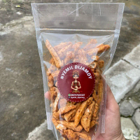 Basreng pedas daun jeruk tanpa bahan pengawet renyah gurih home made ya temen-temen