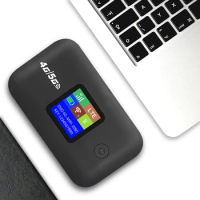 Mini Mobile Hotspot 150Mbps Wireless Portable Router 3000mAh Mobile Pocket WiFi Router with SIM Card Slot 4G Pocket WiFi Router