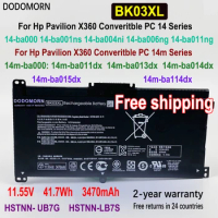 BK03XL Laptop Battery For HP Pavilion X360 Converitble PC 14m Series 14-ba018ca 14-ba019ng 14-ba020ng 14-ba021ng 14-ba015ng