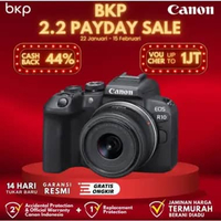 BKP Canon EOS R10 Mirrorless Camera with 18-45mm Lens Original RESMI