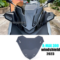XMAX300 Xmax 300 Motorcycle Windshield Air Wind Screen Deflector Fairing Windscreen For Yamaha X-MAX 300 Xmax300 XMAX300 2023