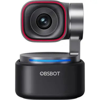 OBSBOT TINY 3 AI-Powered Spatial Audio 4K PTZ Webcam Portable Streaming Camera Web Cam Original Resm
