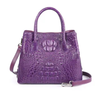 hujingsha new crocodile handbag for women Korean version of a cross-body bag made of genuine crocodile leather women handbag
