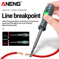 ANENG B05 Word/cross Screwdrivers Digital Voltage Tester Pen with Indicator Electric Tester Pen Voltmeter Power Detector