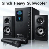 5 Inch High-power Home TV Living Room KTV Bluetooth Speaker Surround Sound Subwoofer Speaker Home Theater System Audio Set 2.1