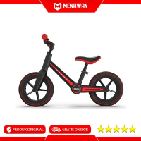 Bebehoo Folding Push Balance Bike PH9 Mainan Sepeda Anak Original - Merah