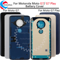 Back housing For Motorola Moto G7 XT1962 Back Battery Cover For moto G7 play Rear Door Housing Case Panel