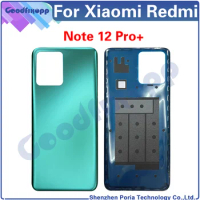 For Xiaomi Redmi Note 12 Pro Plus Back Cover Door Housing Case For Note 12 Pro+ Rear Battery Cover Repair Parts Replacement