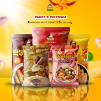 CIKEMAM - PAKET B ( rabokki, toppoki, baso aci, cingrea, seblak ) food gochujang makanan  ramen  ins