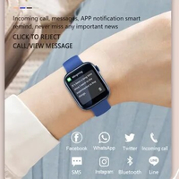for Xiaomi Mi 11 Redmi Note 9 Pro Note 7 Note 8 Poco X3 NFC Smart Watch IP68 Waterproof Full Touch Heart Rate MonitorWristband