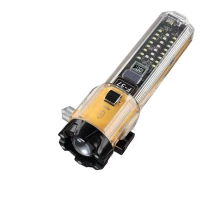 Vehicle Emergency Escape Rescue Light Multi Function Lighting Strong Flashlight Car Rescue Strobe Li