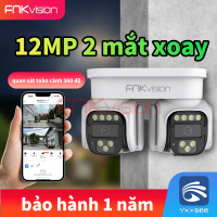 Fnkvision CAMERA WIFI 2 MẮT CÙNG XOAY 360 YOOSEE 12MP - SIÊU ZOOM - ĐẦY ĐỦ TÍNH NĂNG THÔNG MINH - BẢ
