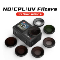 ND 8 16 32 64 Filter for DJI Osmo Action 4 Lens Filters Polarizer Diving Camera Lenses for DJI Osmo Action 4 Accessories