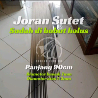 joran sutet bubut 90cm 7mm