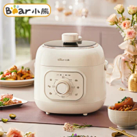 Bear Electric Pressure Cooker Househol 2L Mini Pressure Rice Cooker Automatic Multifunctional Electric Rice Cooker For 1-3People