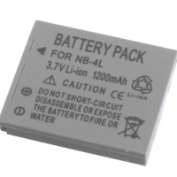 NB-4L Battery Pack for Canon IXUS 115, 220, 230, 255 HS, 230HS, 255HS, IXUS115HS, IXUS220HS, IXUS230HS, IXUS255HS Digital Camera