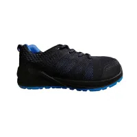 Krisbow Sepatu Pengaman Auxo Ukuran 40 - Hitam/biru