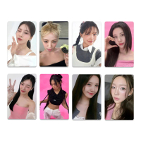 SMTOWN SHINEE Lomo Card, Generation Girls, 4-8 ชิ้น/เซ็ต, การ์ดอวยพรฤดูกาล 2025, Taeyeon, Sunny, Tif
