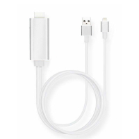 Apple iPhone/ipad 8pin to HDMI MHL影音傳輸線
