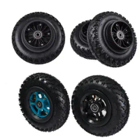 8inch 9inch Electric Skateboard Wheels Pneumatic Shock Absorber Wheel Mountain Skateboard Tire 200*50 Universal Tires