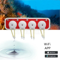 Jebao WIFI DOSER 3.4 2.4 3.1 4.4 Smart Dosing Pump Reef Coral Peristaltic Metering Machine Lab Doser Aquarium Android IOS