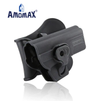 Amomax Tactical Quick Realease Holster, Fits WE / Tokyo Marui / KJW / HFC/JG, Works Glock Airsoft, Outdoor Wag Game Sports