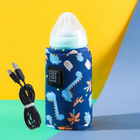 Baby Bottle Warmer Thermal Bag Portable USB Bottle Heater Infant Bottle Thermostat Insulated Bag Baby Nursing Thermal Bottle