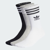 【adidas 愛迪達】 ADICOLOR 中筒襪 3 雙入 男/女 - Originals IL5023