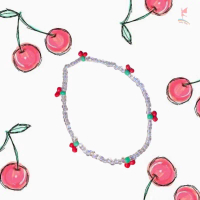 Cherry Beads Bracelet | Gelang Manik