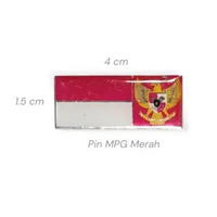 Pin Merah Putih Mpg Garuda Paskibra MPG merah (2 PCS)