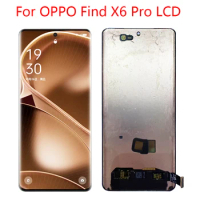 For Oppo Find X6 Pro LCD PGEM110 Display Touch Screen Digitizer For Oppo Find X6 Pro PGE10 LCD Repla