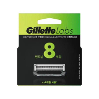 【Gillette 吉列】Labs 極光系列刮鬍刀頭 (8刀入)