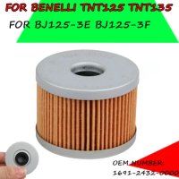 For Benelli TNT125 TNT135 TNT 125 TNT 135 BJ125-3E BJ125-3F Motorcycle Accessories Oil Filter Fuel Filter Parts 1691-2432-0000